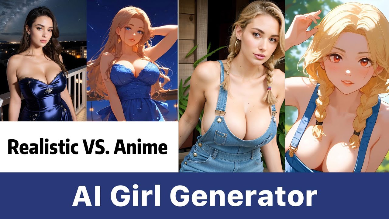 Realistic VS. Anime: SoulGen AI Girl Generator Meets Your Needs