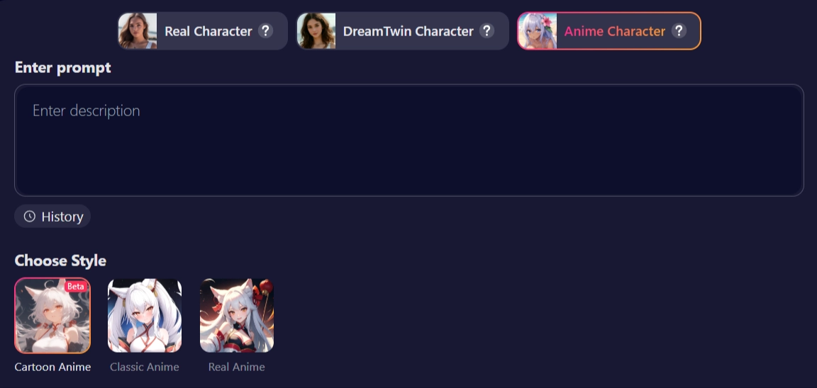 Customize AI Anime Video in SoulGen